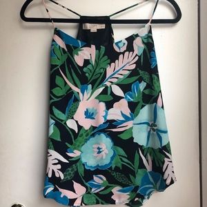 NWOT (SP) Loft Tropical Tank blue/green/pink/black